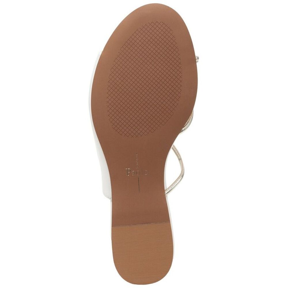 Linea Paolo Lane Leather Sandal, White - Picture 4 of 5